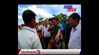 নামনি মাজুলীৰ কৰ্দৈগুৰি, চাৰিঘৰীয়া, মহৰিচুকত খহনীয়া অঞ্চল পৰিদৰ্শন বিধায়ক ভুবন গামৰ