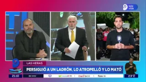 Los vecinos se manifestaron para apoyar al comerciante que atropelló y mató a un ladrón en Las Heras