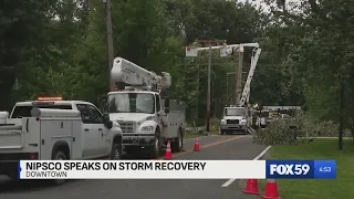 NIPSCO speaks on storm recovery efforts