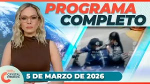 Noticias con Crystal Mendivil | Programa completo 5 de marzo de 2026