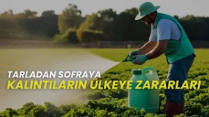 KALINTILARIN ÜLKEYE ZARARLARI I TARLADAN SOFRAYA