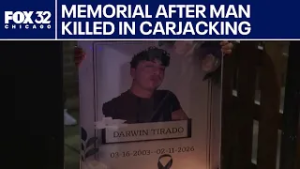 Memorial grows after man shot, killed in carjacking