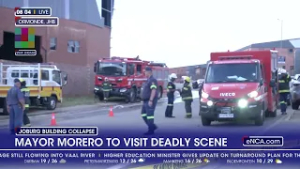 Joburg mayor to visit site of building collapse in Ormonde