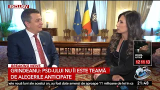Interviu exclusiv cu Sorin Grindeanu. Bomba zilei despre negocierile secrete