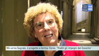 M4 toward Segrate, the project stalls. Censi: "Government has betrayed its commitments"