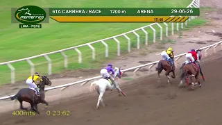 Hipódromo Monterrico - 6ta Carrera 29 Junio 26
