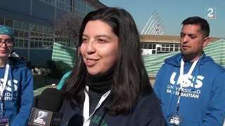 30 JUN 2026 Universitarios realizan trabajos voluntarios en colegios de San Antonio