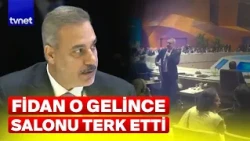 Hakan Fidan walked out of the conference in Azerbaijan! The critical Israel detail