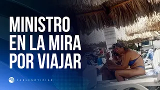 Moción de censura contra Jaime Andrés Beltrán por viaje a Santa Marta