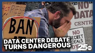 Data Center Debate Turns Dangerous as Threats Escalate