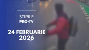 Știrile PRO TV - 24 Februarie 2026 | Băiat pe trotinetă lovit de autobuz