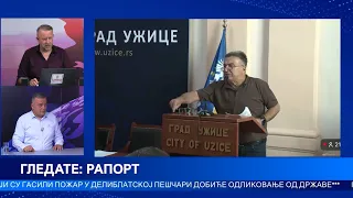 RAPORT 25. 8. 2026. Pijani blokaderi divljaju u Skupštini Užica! Gost Boban Perišić