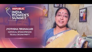 Advancing Women’s Leadership with Jyothsna Tirunagari | Republic India Women's Summit 2026