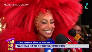 Sabrina Sato conta como fica o casamento durante a maratona de carnaval: "Deixa mais gostoso"