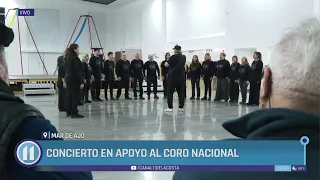 Concierto en apoyo al Coro Nacional 🎶🤝