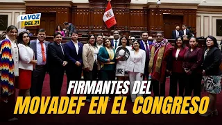 MOVADEF IN CONGRESS, FORMER DIRCOTE CHIEF Max Anhuamán analyzes JPP hires