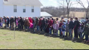 Harrisville congregation comes together to break ground on new sanctuary and fellowship hall
