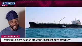 Crude Oil Price Ease As Strait Of Hormuz Route Gets Busy