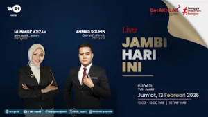 JAMBI HARI INI | Edisi 13 Februari 2026#jhi#News#WorldCup2026DiTVRI#TVRIJambi#MediaPemersatuBangsa
