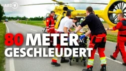 Notfallsanitäter kämpfen um das Leben von Motorradfahrer | Doku-Serie "Heli Retter"