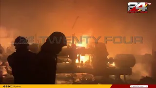 Fire at footwear manufacturing unit in Kozhikode; owner estimates loss of 10 lakhs | Kozhikode