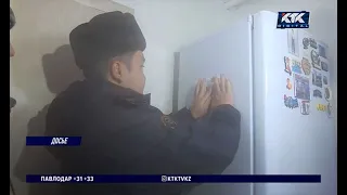 Emergency services install gas leak detectors in Kazakhstani homes