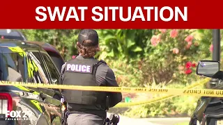 Police deploy robot dog during reported barricade situation at home in Pennsauken