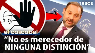 "The government is dragging its feet": Journalist rails against the "obscenity" of Ábalos' medal