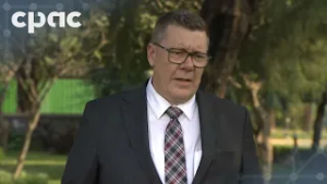 Saskatchewan Premier Scott Moe speaks with media in New Delhi – March 2, 2026