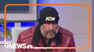 AEW star Tommaso Ciampa stops by 9NEWS ahead of 'Dynamite,' 'Collison' in Denver