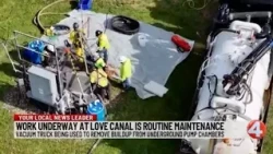 Hazmat suits, vacuum truck, and blue drums: What's going on at Love Canal?
