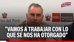 🔴🔵 Minister Belaúnde affirms that the Government has been working since before the approval of le...