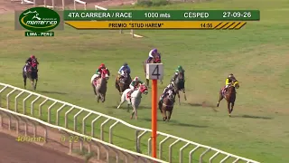 Hipódromo Monterrico - 4ta Carrera 27 Setiembre 26
