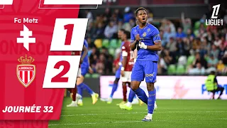 Résumé, FC Metz 1-2 AS Monaco (but de Fati 91' & première titu' de Pogba)