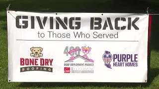 U.S. Army Veteran Recieves New Roof