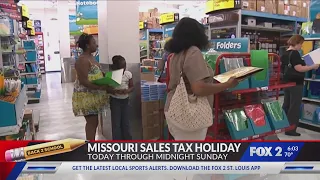 Missouri's tax-free weekend 2026: What to know