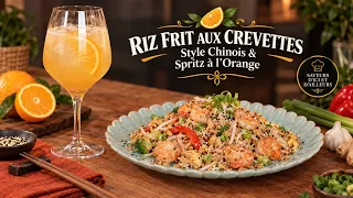 La Table de Maria: Riz Frit aux Crevettes Style Chinois & Spritz à l’Orange