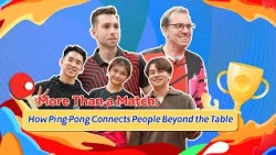 More than a match: How ping-pong connects people beyond the table
