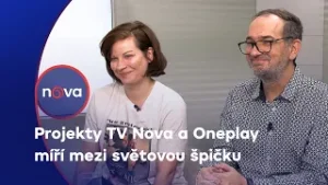 Veselská a Prokeš: Projekty TV Nova a Oneplay míří mezi světovou špičku | Kuba s Novou