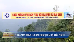 Ngày 26/2 (mùng 10 tháng Giêng) khai hội Xuân Yên Tử