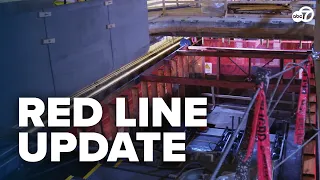 3 Red Line stations reopen Monday after 2-month shutdown for major construction