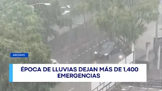 Alta Verapaz and Guatemala are the departments most affected by the rainy season