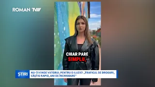 Nu-ți vinde viitorul pentru o iluzie! „Traficul de droguri, câștig rapid, ani de închisoare”