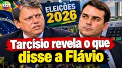 Tarcísio says he advised Flávio Bolsonaro not to leave Brazil