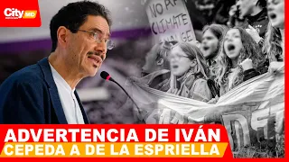 Iván Cepeda announces civil disobedience against Abelardo de la Espriella | CityTv