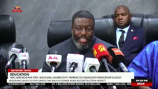 Segun Aina Takes Charge of JAMB, Promises Better Service Delivery