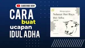 Buat Ucapan Hari Raya  Idul Adha 1443 H pakai Canva Mudah benget