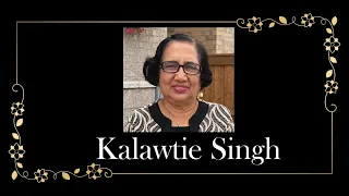 Death Announcement - Kalawtie Singh