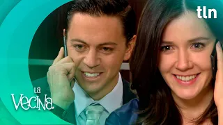 Isabel se está enamorando de Ricardo | La vecina 27 1/2 | tlnovelas