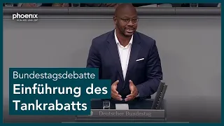 Bundestag, 97. Sitzung: Debatte um die Einführung eines Tankrabatts | 25.09.26